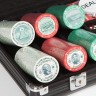 Набор для покера US Dollar на 300 фишек керамика