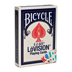 Игральные карты Bicycle LoVision, синие