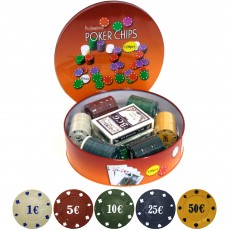 Набор для покера Holdem Lite 120 фишек