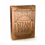 Игральные карты Bicycle SteamPunk Gold / Стимпанк, золотые