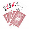 Игральные карты Poker Club, 2 колоды (синяя и красная)