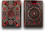 Игральные карты Theory11 Avengers The Infinity Saga Red Edition / Мстители Сага о Бесконечности Красное Издание 