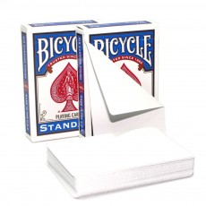 Игральные карты для фокусов Bicycle Blank Card Both Sides (обе стороны пустые)