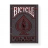  Игральные карты Bicycle Metalluxe Foil Back Crimson / Фольгированный стиль, красные