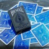 Игральные карты Bicycle Metalluxe Foil Back Cobalt / Фольгированный стиль, синие
