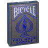 Игральные карты Bicycle Metalluxe Foil Back Cobalt / Фольгированный стиль, синие