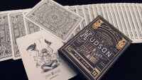 Игральные карты Theory11 Hudson Black / Гудзон черные