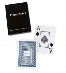 Игральные карты Poker Stars, синие