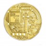 Хранитель карт Bitcoin (монета Биткоин) золотой