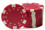 Фишки для покера (красные)