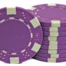 Фишки для покера (фиолетовые)