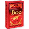 Игральные карты Bee Red Metalluxe / Bee Красный Металл