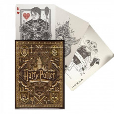 Игральные карты Theory11 Harry Potter (Hufflepuff Yellow) / Гарри Поттер (Факультет Пуффендуй)