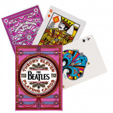 Игральные карты Theory11 The Beatles Pink / Битлз (розовые)