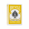 Игральные карты Bicycle Standard Rider Back Yellow, желтые