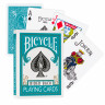 Игральные карты Bicycle Standard Rider Back Turquoise, бирюзовые