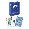 Игральные карты пластиковые Copag Elite Jumbo Index, синие 1 колода