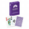 Игральные карты пластиковые Copag Elite Jumbo Index, фиолетовые, 1 колода