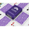 Игральные карты пластиковые Copag Elite Jumbo Index, фиолетовые, 1 колода