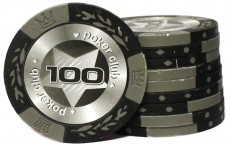 Фишки для покера STARS с номиналом: 100