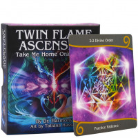 Карты Таро Оракул Вознесение Пламени Близнецов / Twin Flame Ascension Oracle - U.S. Games Systems
