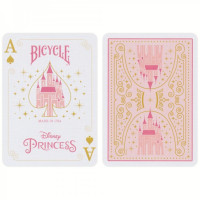 Игральные карты Bicycle Disney Princess / Принцесса Диснея, розовые