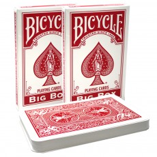 Игральные карты Bicycle Big Box / Гигантские, красные