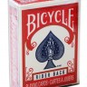 Игральные карты Bicycle Мини, красные