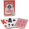 Игральные карты Bicycle LoVision, красные