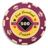Фишки для покера Crown с номиналом: 500 (фиолетовые)