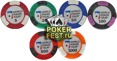 Фишки для покера WPT